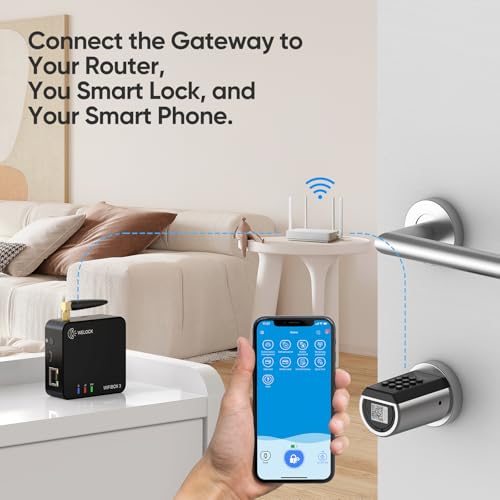 Passerelle wifi pour serrure connectée - Solution de déverrouillage à distance RUILON