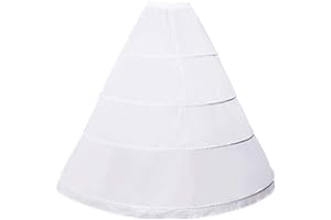 4-Hoop Ball Gown Petticoat: An Understated Essence for a Grander Silhouette
