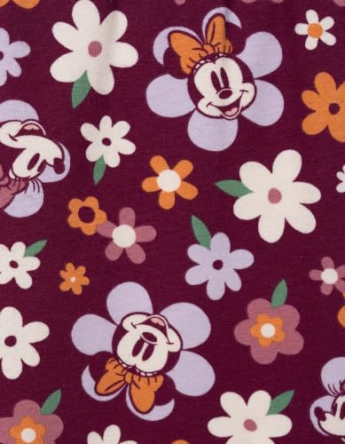 Image of Disney Minnie Mouse Girls' Fleece Sweatshirt and Flare Pant Set for Baby & Kids
