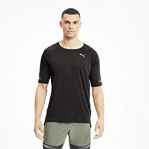 Image of Puma Men's' Solid Regular Fit T-Shirt