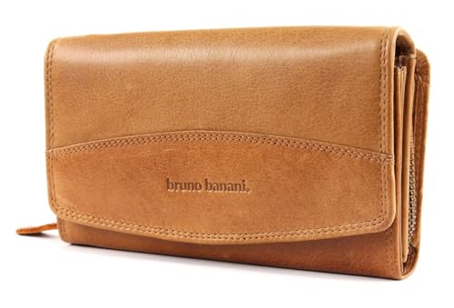 bruno banani Lavato Wallet with Flap Cognac
