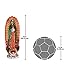 Design Toscano The Virgin of Guadalupe Religious Garden Decor Statue, Medium, Full Color