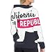 Sudadera con Capucha para Mujer California Republic Bear. Cartel Vintage, Sudadera XL