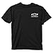 Buckwear Men's Chevy - Skulls and Stripes Cotton T-Shirt, Black, Large
