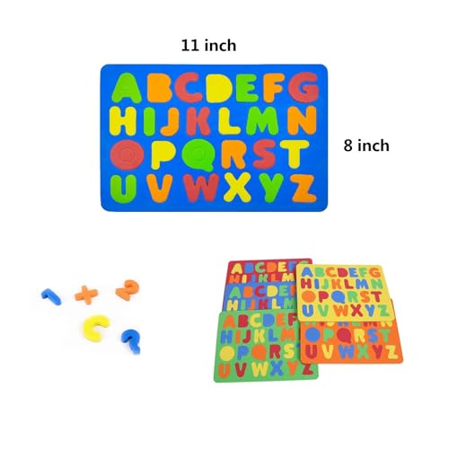 Magnetic Alphabet Puzzle for Toddlers - Foam Alphabet Magnets Letters Fridge Refrigerator Preschool ABC Educational Learning Toys for Kids Boys Girls with Random Color - Image 6