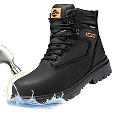 Waterproof Steel Toe Black
