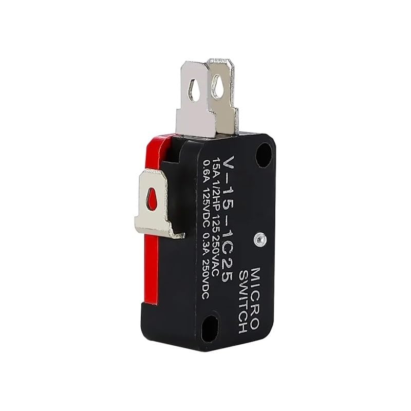 V-15-1C25 lote de 10 microinterruptores grandes con plata 2