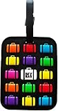 My Bag Fun Unique Luggage Tag 3-D Large Reinforced Heavy Duty Travel Bag ID