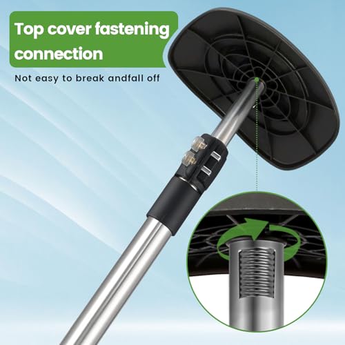 Greeily Golf Travel Bag Support Rod, 33"-60" Golf Club Travel Protector Stick Telescopic Adjustable Airlines Stiff Arm Club Protector Stainless Steel Pole - image 4
