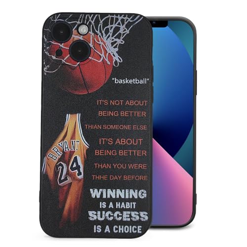 Basketball Soft Silicone iPhone 13 Case