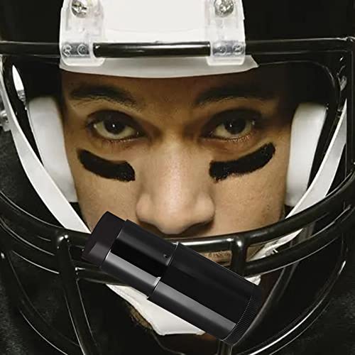 2Pcs White Black Face Body Paint Stick,Clown White Cream-Blendable Stick,Eye Black Stick,For Halloween Cosplay Or Sports,Waterproof Sweatproof Hypoallergenic (Black + White) #TOP3