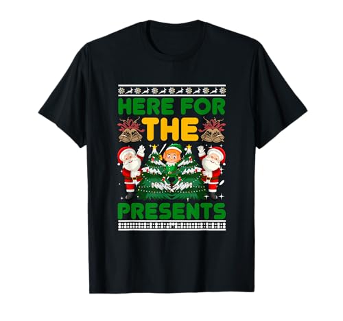 Photo de Here For The Presets Funny Christmas T-Shirt