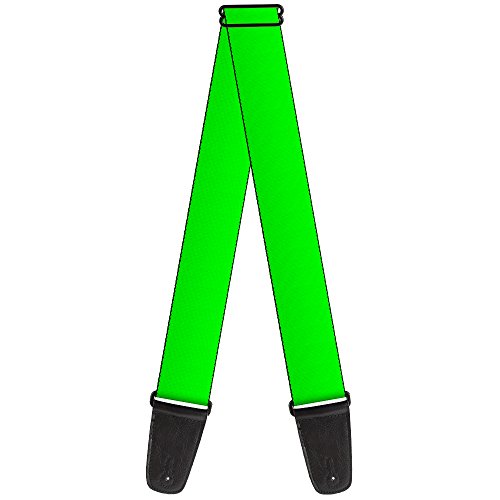 Buckle-Down Gs-W31413 Guitar Strap - Neon Green, 2" Wide & 29-54" Length,Multicolor #TOP17