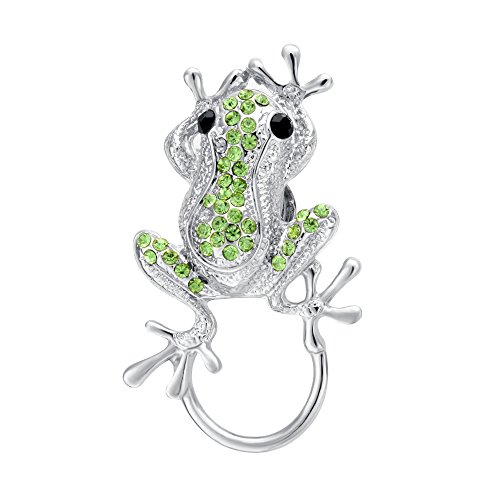 3 Colors Frog Magnetic Clip Holder Magnetic Eyeglass Holder Brooch Jewelry
