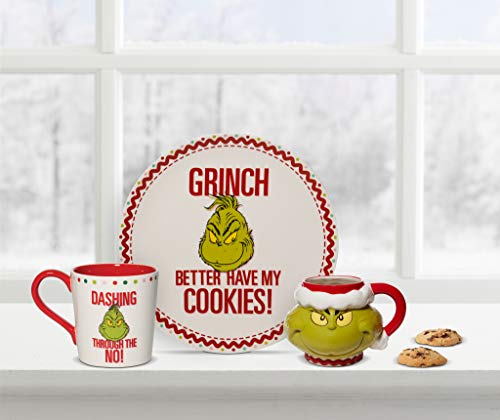 Department 56 Dr. Seuss The Grinch Dashing Through The No Coffee Mug