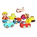 Bath Toys Floating Bath Vehicle Toys(8PCS),Baby Soft Bath Time Toys,Bathtub Learning Bath Car Toys and Bathtub Truck Toys for Toddlers