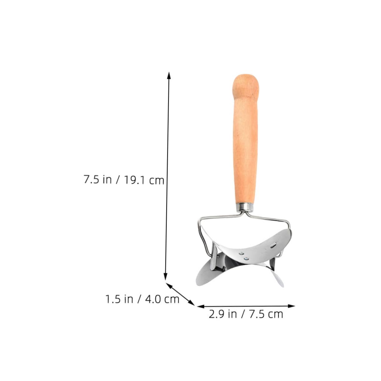 Zerodeko 2Pcs Dumpling Wrapper Cutter Stainless Steel Dumpling Skin Mold Tool for Quick and Kitchen Accessory for Homemade Dumplings Ravioli and Pastries