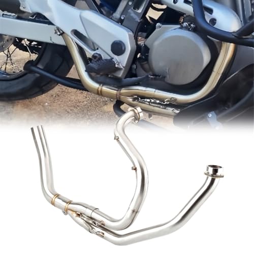 Tuyau collecteur échappement Transalp 650 XL650V raccord silencieux inox robuste