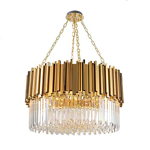 Lustre suspendu en cristal moderne pour illuminer une chambre ou un salon chic