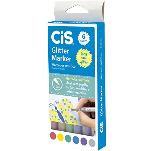 Marcador multiuso, CIS, 58.0600, Multicor, pacote de 6