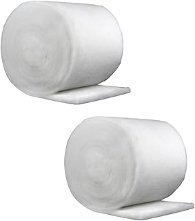 Aquarium Filter Media Sponge Roll Foam Block Foam Pre Filter Sponge Material Cut to Fit Pre Filter Sponge Pad Sheet for Fish Tank 0.78" Thick 2 Roll (78" Long x 4.7" Wide)