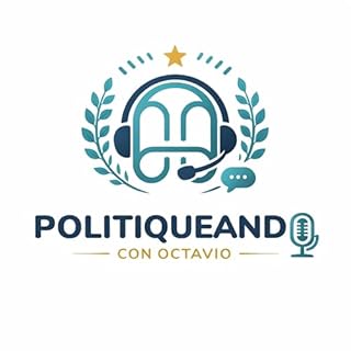 Politiqueando con Octavio Audiolibro Por Octavio Casta&ntilde;eda Arteaga arte de portada