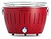 LotusGrill - Barbacoa compacta en 6 colores, rojo fuego
