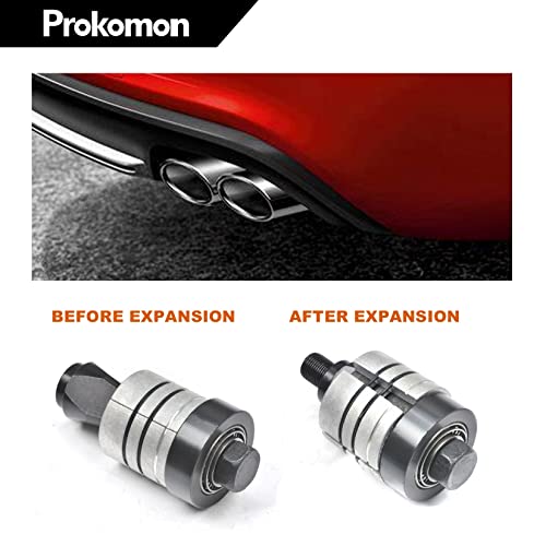 Prokomon Exhaust Pipe Stretcher Kit 1-5/8 To 4-1/4 Inches, Muffler Pipe Spreader Tool For Tail Pipe Tube #TOP4