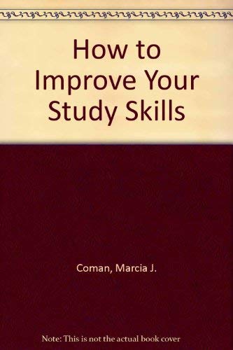 How to Improve Your Study Skills 0844256544 Book Cover