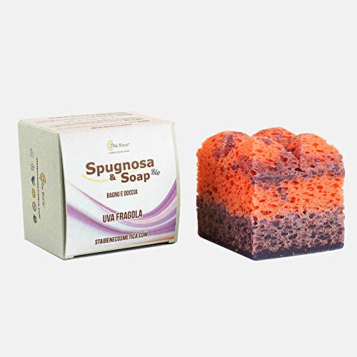 Sapone Spugnosa Soap Uva Fragola - 150 gr
