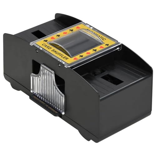 Gecheer Automatic Card Shuffler - Shuffle Cards for Poker, B