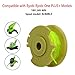 AC80RL3 Replacement Spool Line Compatible with 18v, 24v, 40v Cordless Trimmers,Weed Eater String Autofeed Replacement Spools Line (8Spool,2Cap) Fluorescent Green