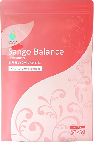 AMOMA(アモーマ) 産後バランスブレンド 2.0g×30ティーバッグ ■産後専用・農薬使用せず栽培したハーブティー