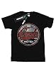Johnny Cash Men's Rock N Roll Circle T-Shirt Black Large #1