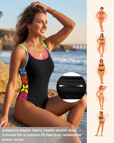 Image of Tempt Me Women One Piece Swimsuit Sexy Crisscross Bathing Suit Lace Up