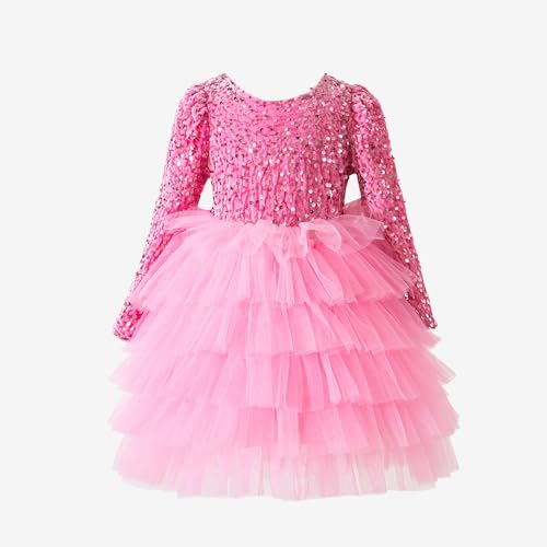 Vestido formal para niñas un regalo elegante de cumpleaños para fiestas 4