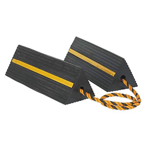 Flash Deals - 70% OFF Sealey WC11 Heavy-Duty Rubber Wheel Chocks 8kg-Pair, Multicoloured, 8 kg Weekly Top Sale Sealey WC11 Heavy-Duty Rubber Wheel Chocks 8kg-Pair, Multicoloured, 8 kg