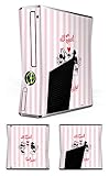 Autocollant Compatible avec Microsoft Xbox 360 Slim Sticker Film Autocollant Amour Disney Mickey & Minnie