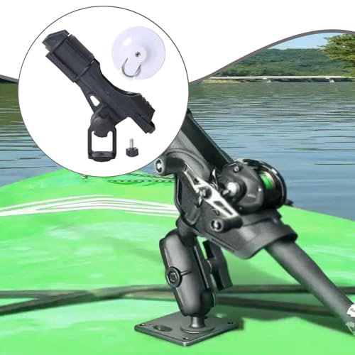 Support de canne à pêche pour bateau gonflable et accessoires multifonctionnels - 5