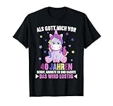 40. Geburtstag 40 Jahre Einhorn Einhörner by HibL