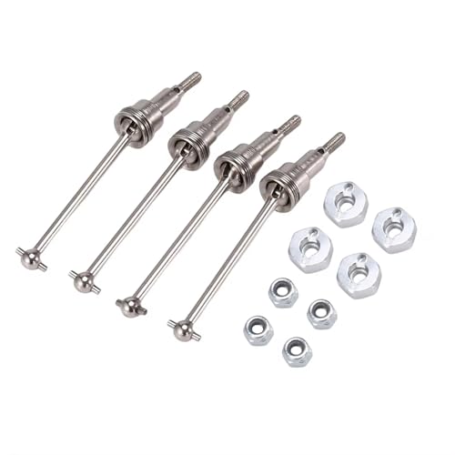RC�h���C�u�V���t�g Compatible With HAIBOXING For HBX 18856 18857 18858 18859 1/18 RC�J�[�A�b�v�O���[�h�p�[�c 4�� ���^���h���C�u�V���t�g CVD �ƃz�C�[���Z�p