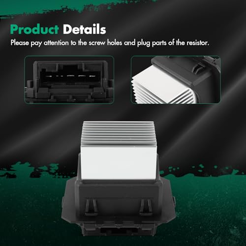 Image of SCITOO HVAC Blower Motor Resistor Fits For Mini For Cooper 2011-2014,For Cooper Countryman 2011-2014 2016,For Cooper Paceman 2014-2016 64119286870,RU948,64119240713