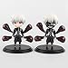 SYLYCS Tokyo Ghoul Jinmu Ken Q Edition Paquete de 2 Figuras de Figuras de Anime Muñeca de Juguete de PVC en Caja Personaje de Juego de Dibujos Animados Decoración de Escritorio Estatua 11CM