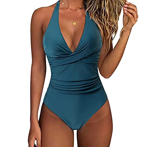 Costume Intero Donna Contenitivo Pancia Vita Alta Costumi Interi Mare