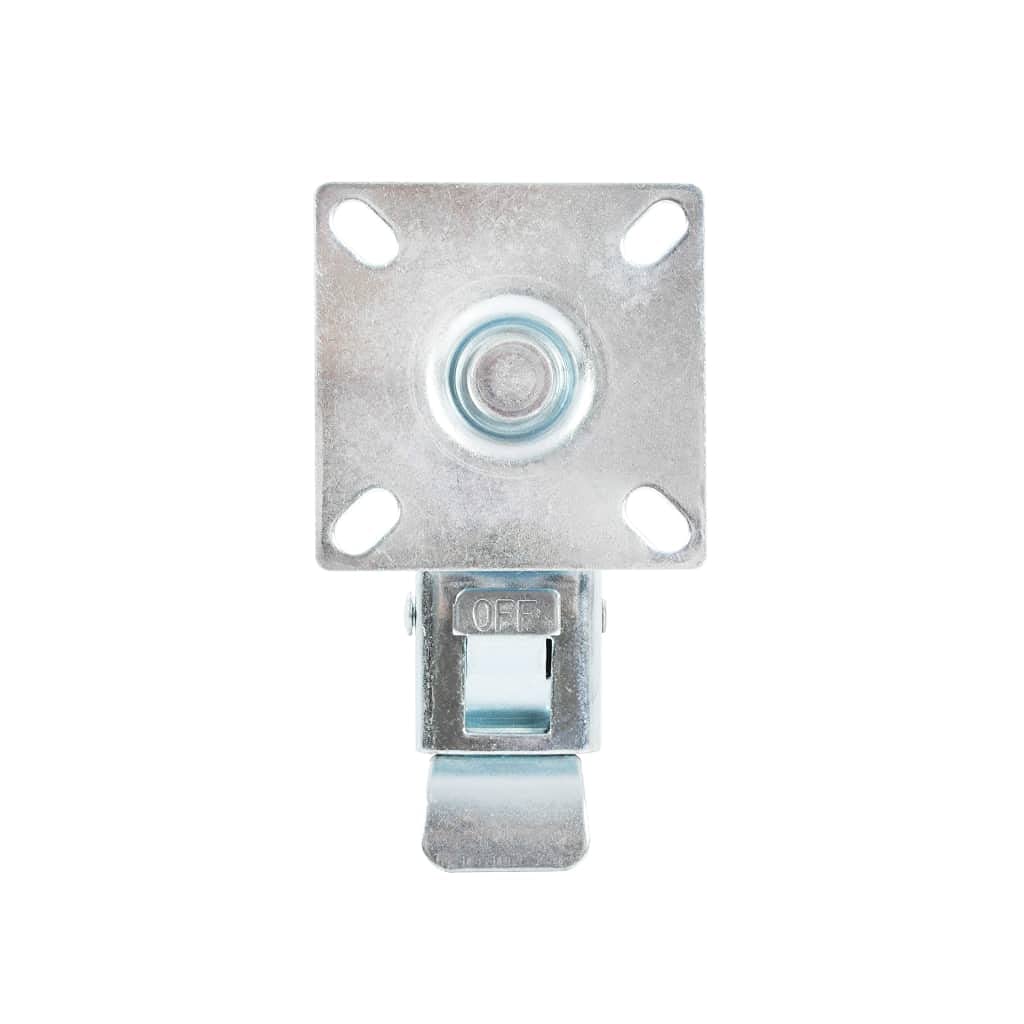 vidaXL 8x Ruedas Giratorias con Frenos Dobles Diámetro 75mm Materiales Brico Muebles Bancos Trabajo Carritos Estanterías Resistencia Golpes Suaves