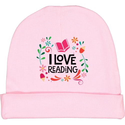 inktastic Book Lover I Love Reading Baby Beanie Hat