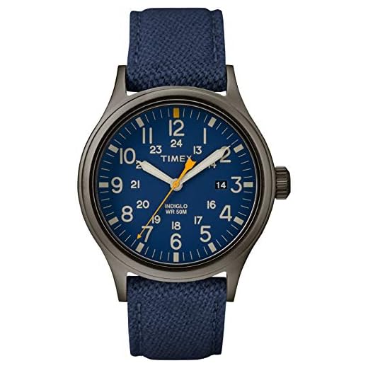 Timex Reloj Analógico para Hombre de Cuarzo con Correa en Cuero TW2R46200