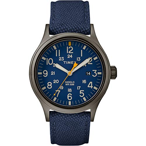Timex Reloj Analógico para Hombre de Cuarzo con Correa en Cuero TW2R46200