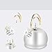 Whistle Grade Stainless Steel Teapot, Anti-Hot Handle and Anti-Rust, Suitable for All Heat Sources
