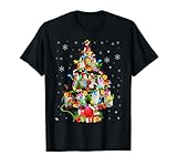 Este pingüino de árbol de Navidad con pingüinos con sombrero de Papá Noel, sombrero de elfo que hace arte del árbol de Navidad es una gran idea para los amantes de los pingüinos, propietarios, fanáticos de los animales, maestro de pingüinos y zookeeper que ama el árbol de Navidad, pijama de Papá Noel elfo en invierno